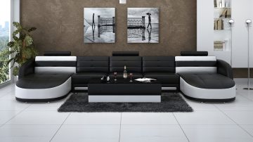 Kožená sedací souprava Rivello